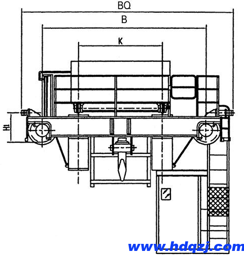 QE型雙梁橋式起重機(jī)